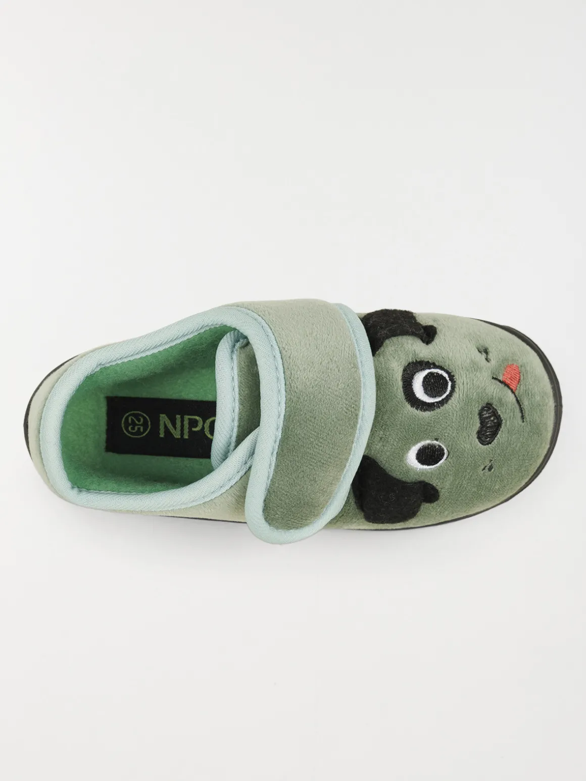 Pantoufle chien brodé garçon (24-30)