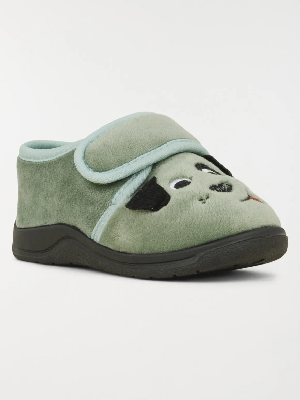 Pantoufle chien brodé garçon (24-30)