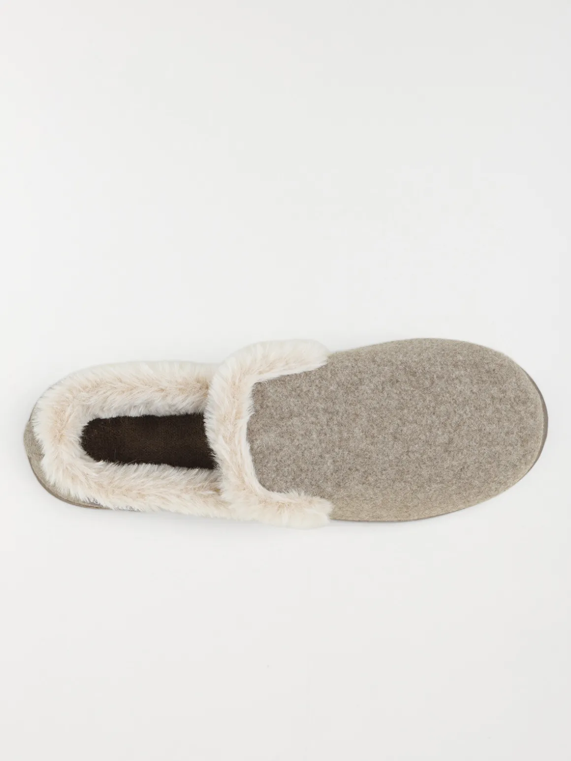 Pantoufle fourrée Isotoner femme (36-41)