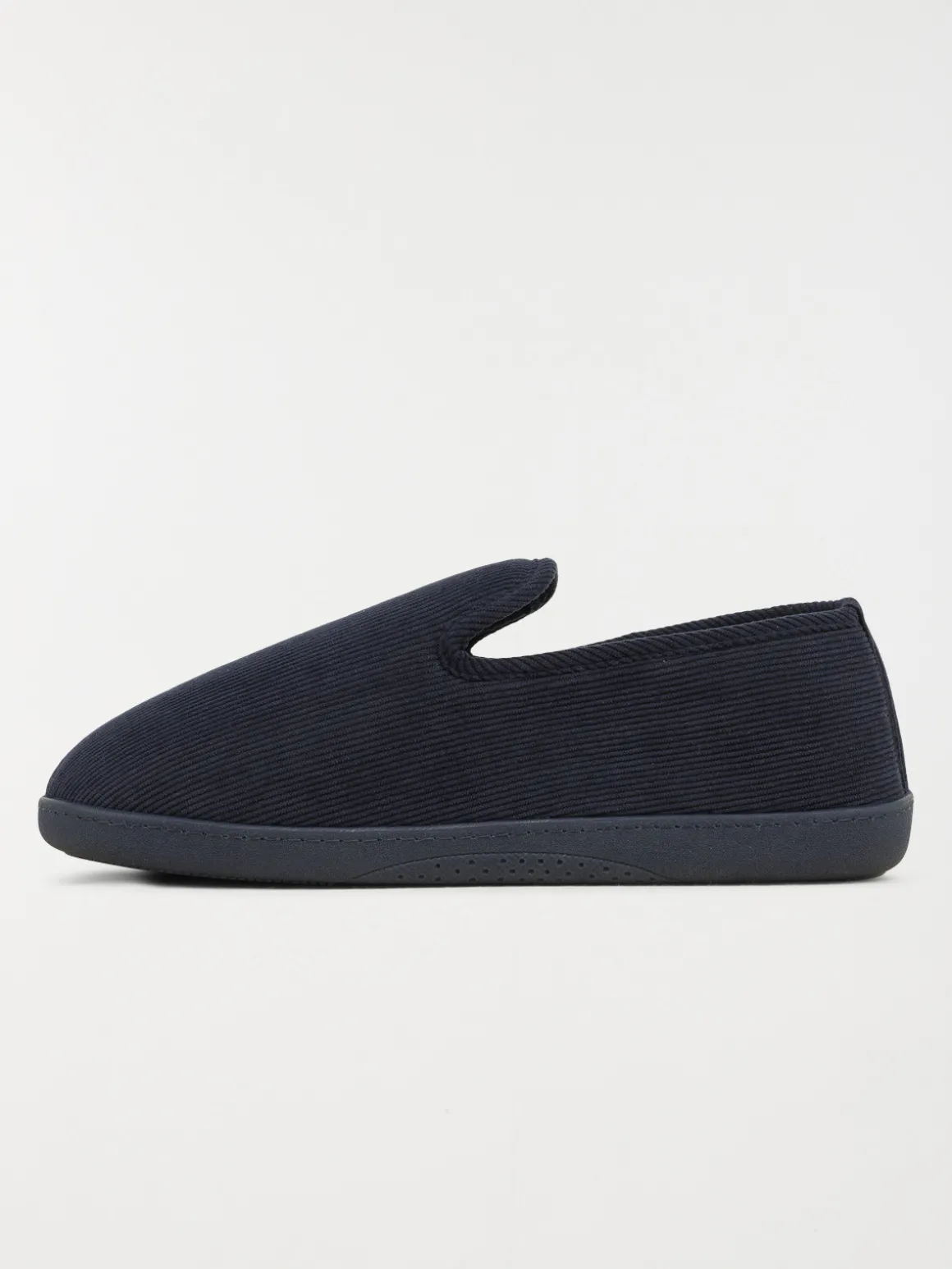 Pantoufle isotoner marine homme (40-46)