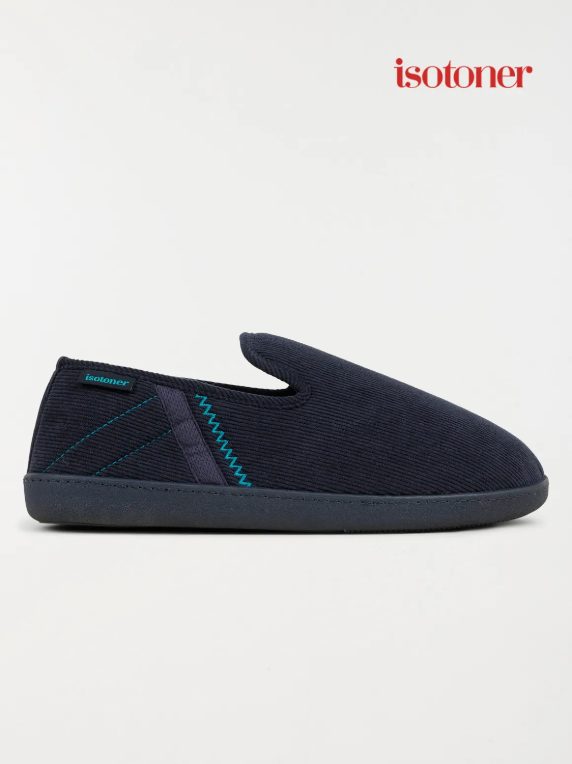Pantoufle isotoner marine homme (40-46)