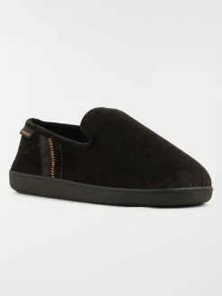 Pantoufle noir Isotoner homme (40-46)