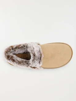 Pantoufles camel femme (36-41)