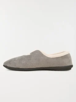 Pantoufles fermées gris (36-42)