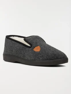 Pantoufles homme gris (40-45)