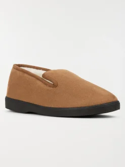 Pantoufles marron homme (39-45)