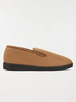 Pantoufles marron homme (39-45)
