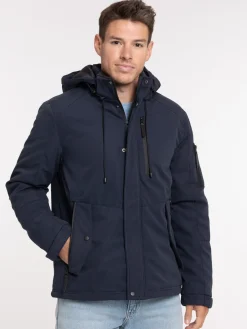 Parka à capuche horizon homme