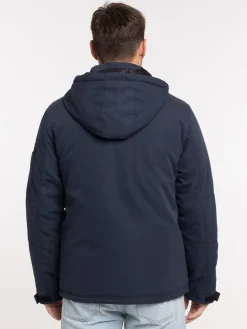 Parka à capuche horizon homme