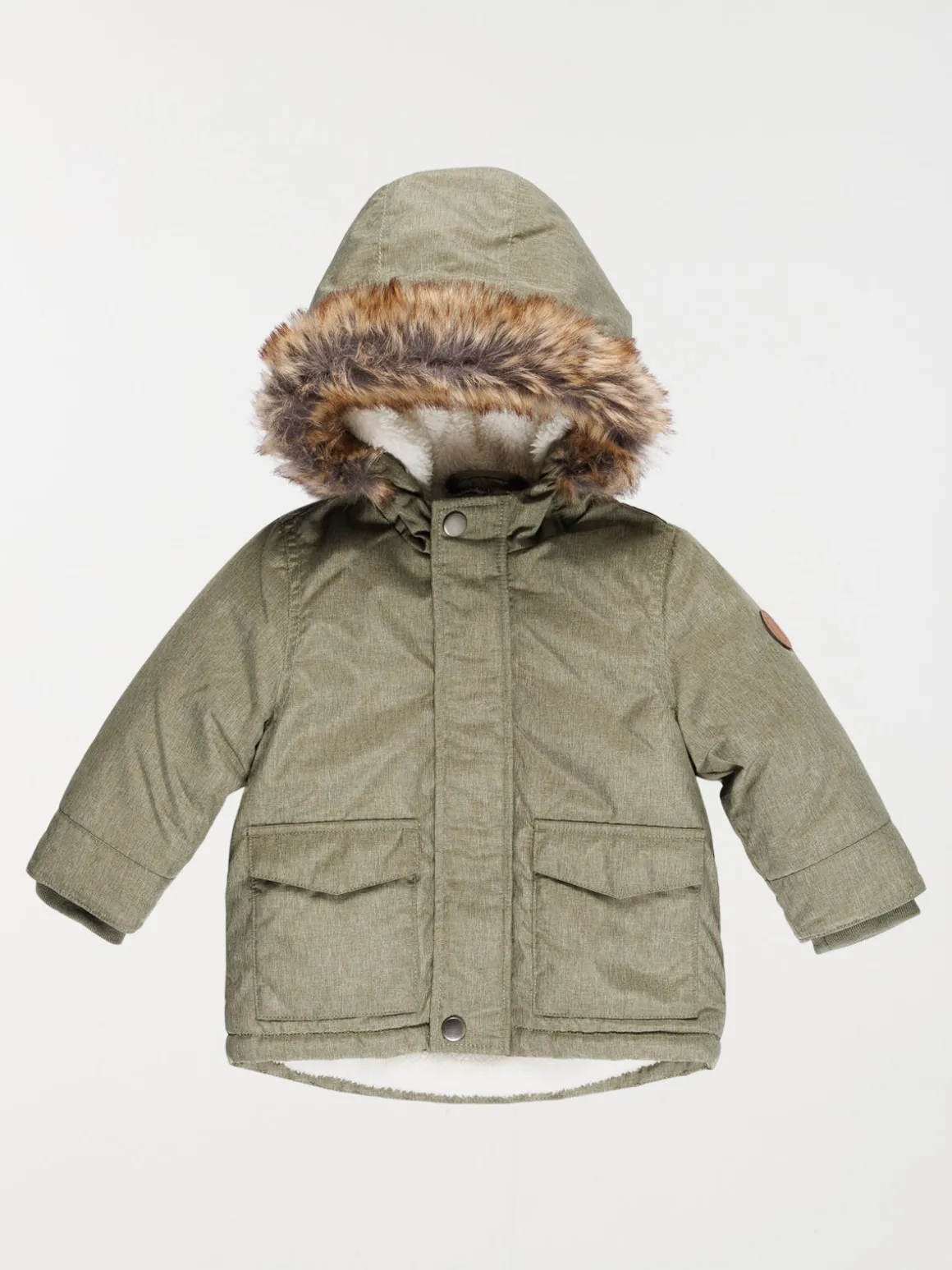 Parka kaki garçon (6-36M)