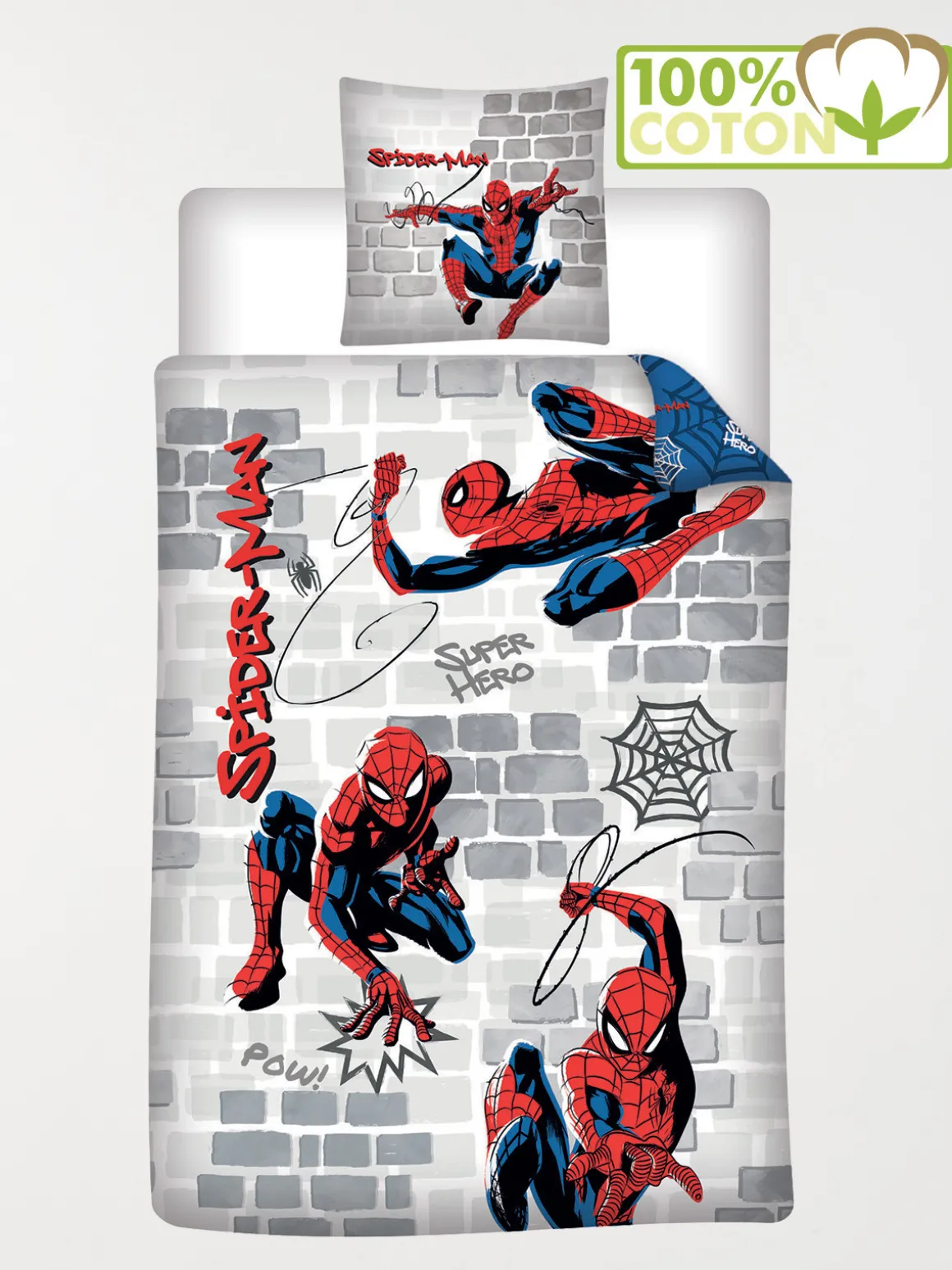 Parure SPIDERMAN 1 personne 140x200 cm