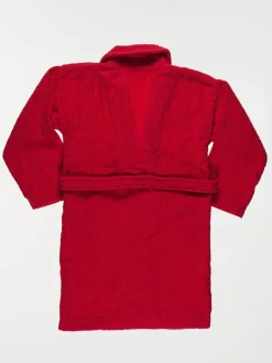 Peignoir enfant 100% coton col châle