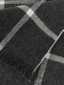 Plaid gris anthracite 130 x 160 cm