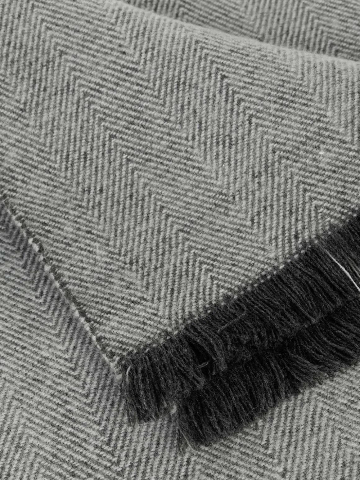 Plaid gris anthracite 130 x 160 cm