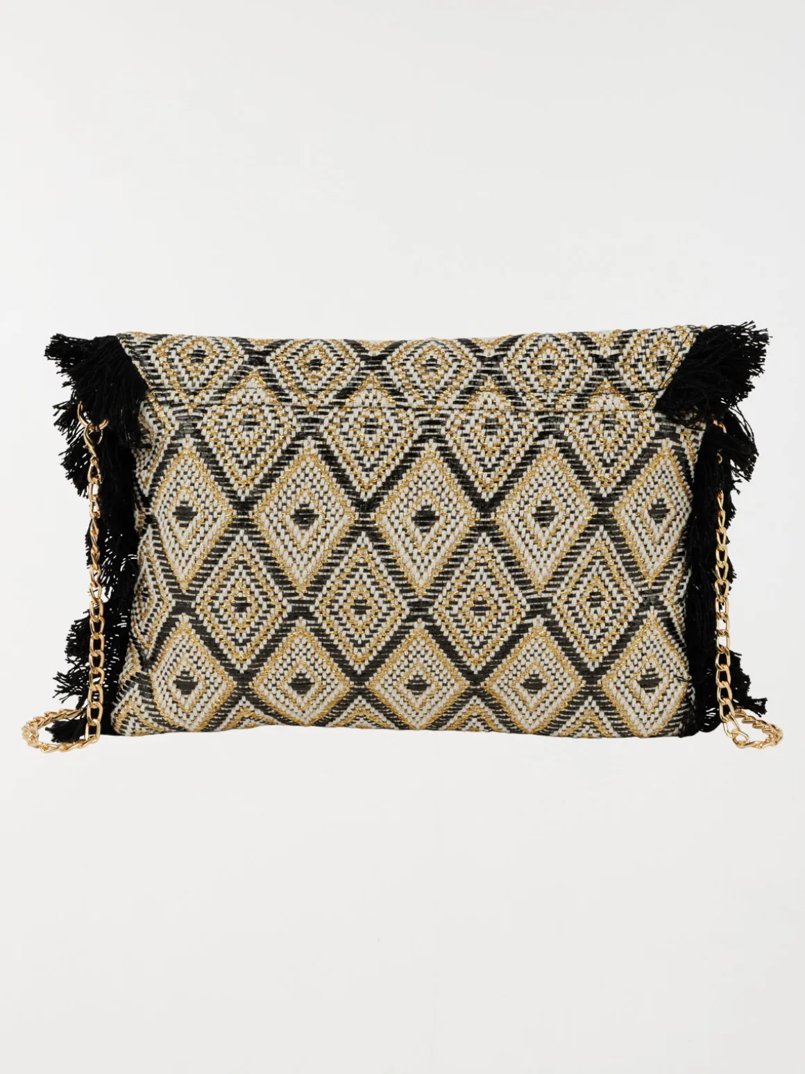 Pochette bohème à franges femme