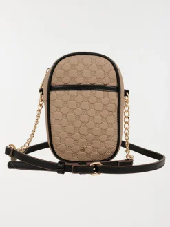 Pochette texturée femme