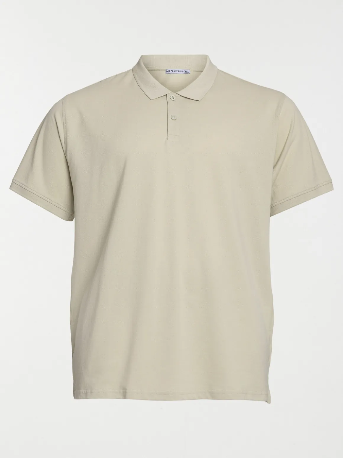 Polo basique grande taille homme