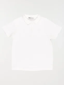 Polo blanc 100% coton garçon (3-12A)