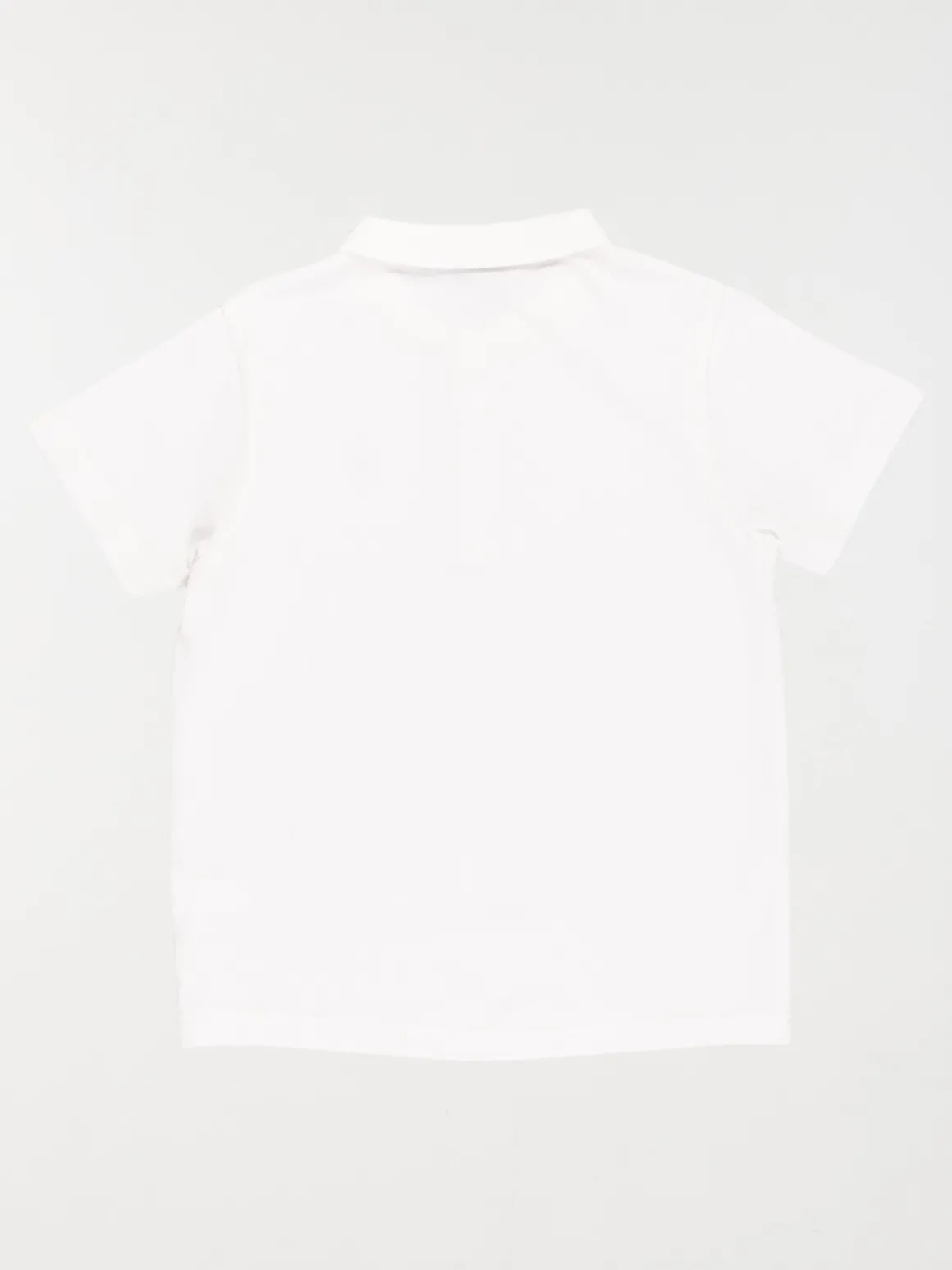 Polo blanc 100% coton garçon (3-12A)