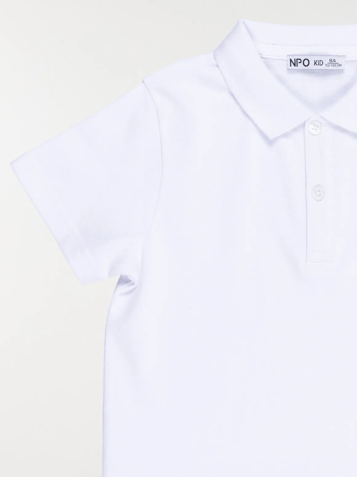 Polo blanc garçon (3-12A)