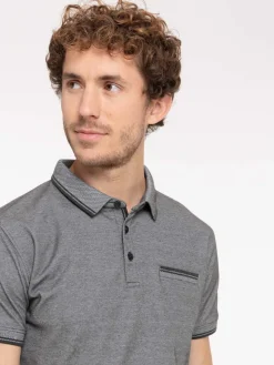Polo col classique homme