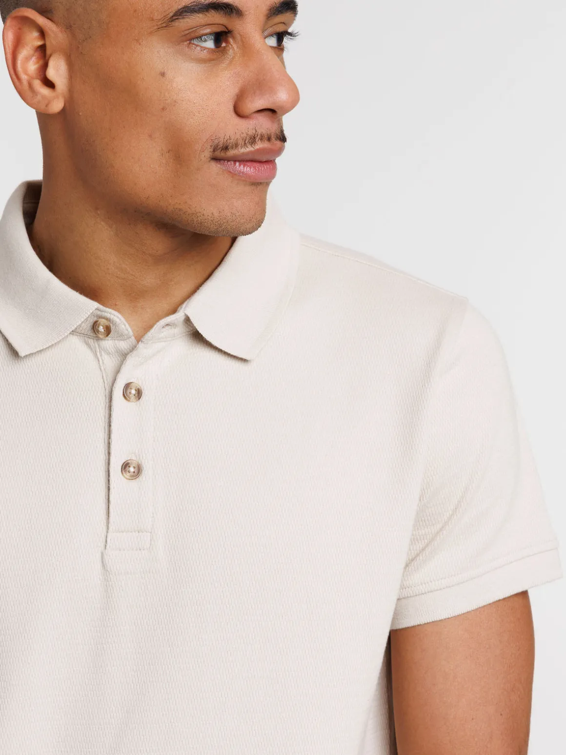 Polo coloris lin homme