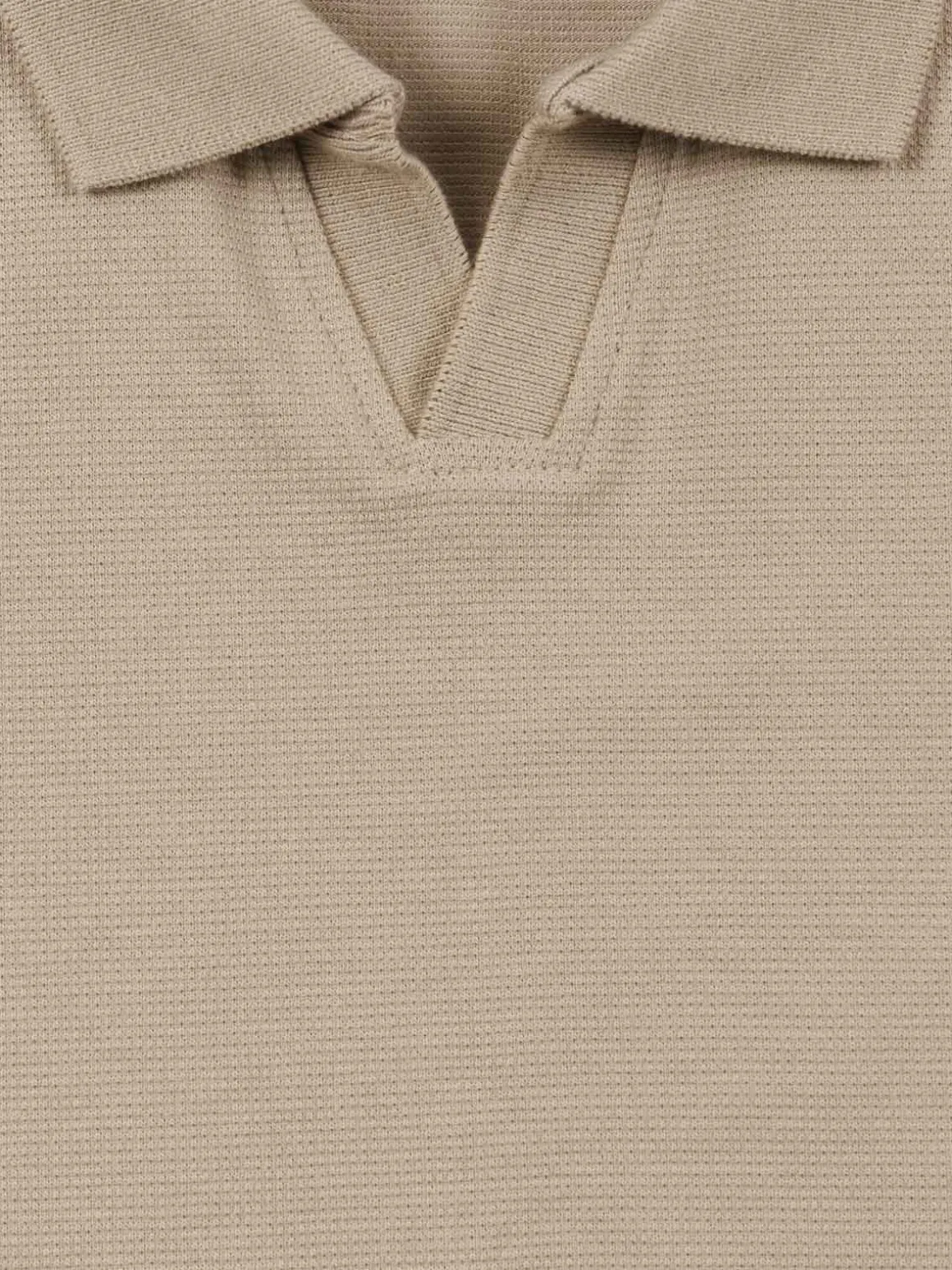 Polo coloris sable garçon (3-12A)