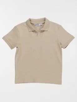 Polo coloris sable garçon (3-12A)