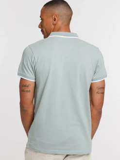 Polo manches courtes coton homme