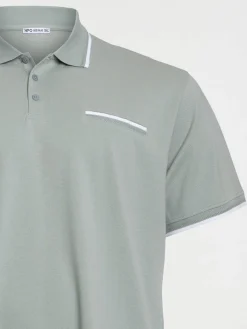 Polo manches courtes homme grande taille