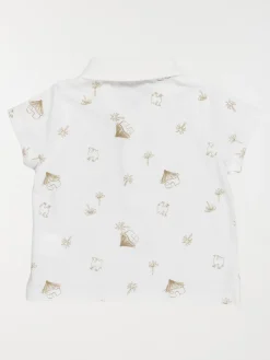 Polo motif chameau garçon (6-36M)