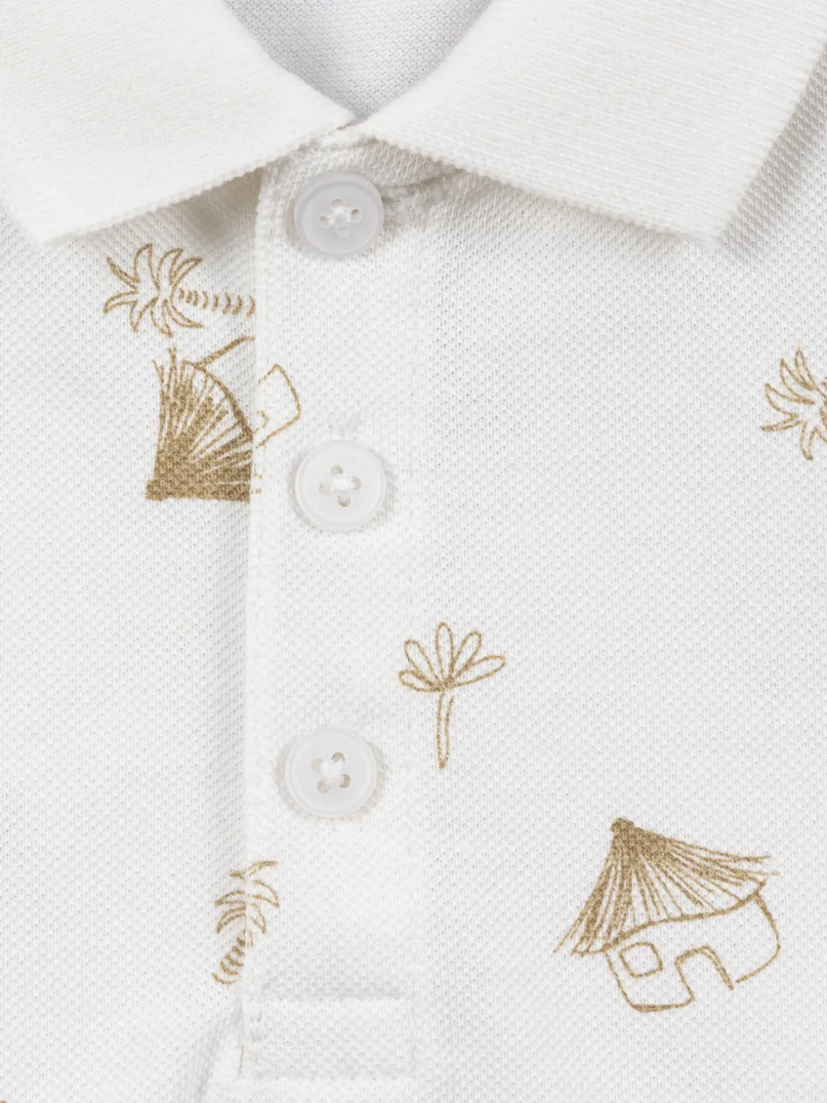Polo motif chameau garçon (6-36M)