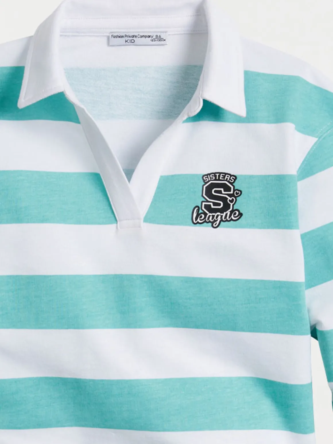 Polo rayé fille (3-12A)