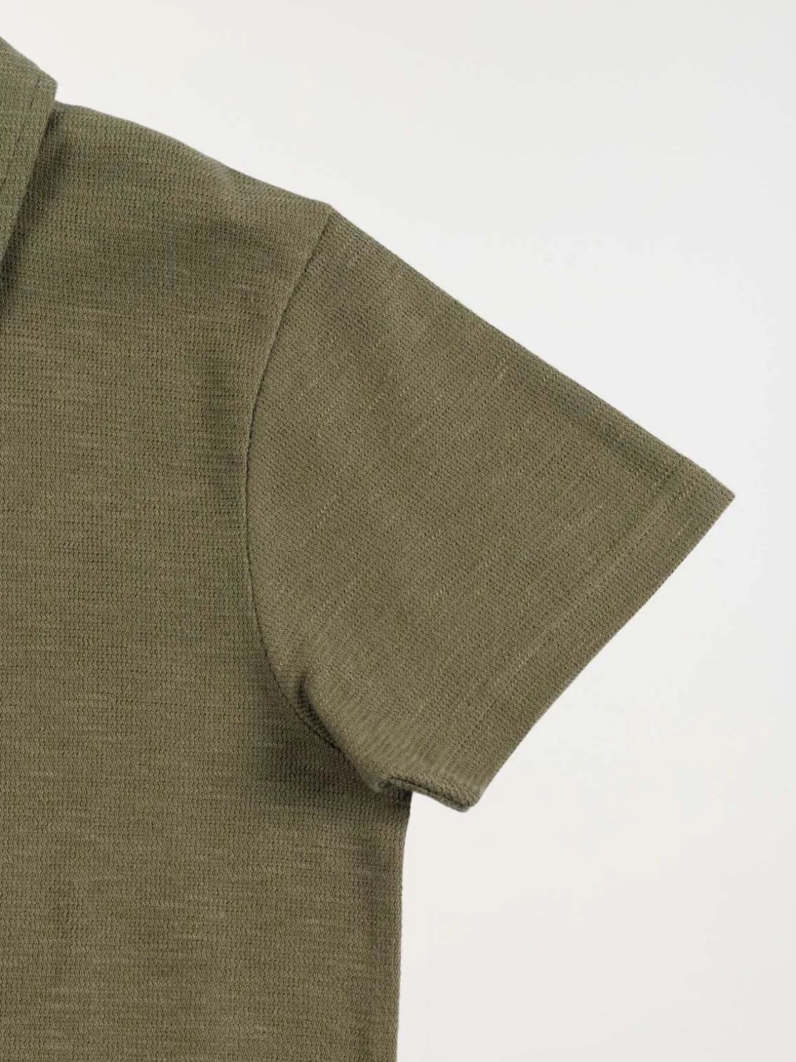 Polo vert olivine garçon (XXS-M)