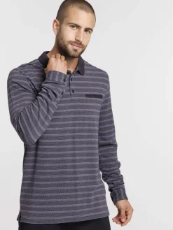 Polo volcano manches longues homme