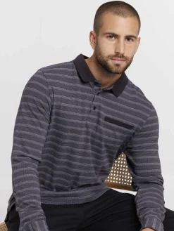 Polo volcano manches longues homme