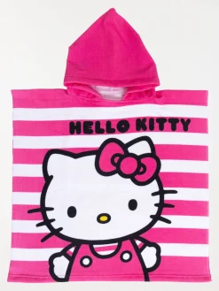 Poncho de plage Hello kitty 60x120 cm