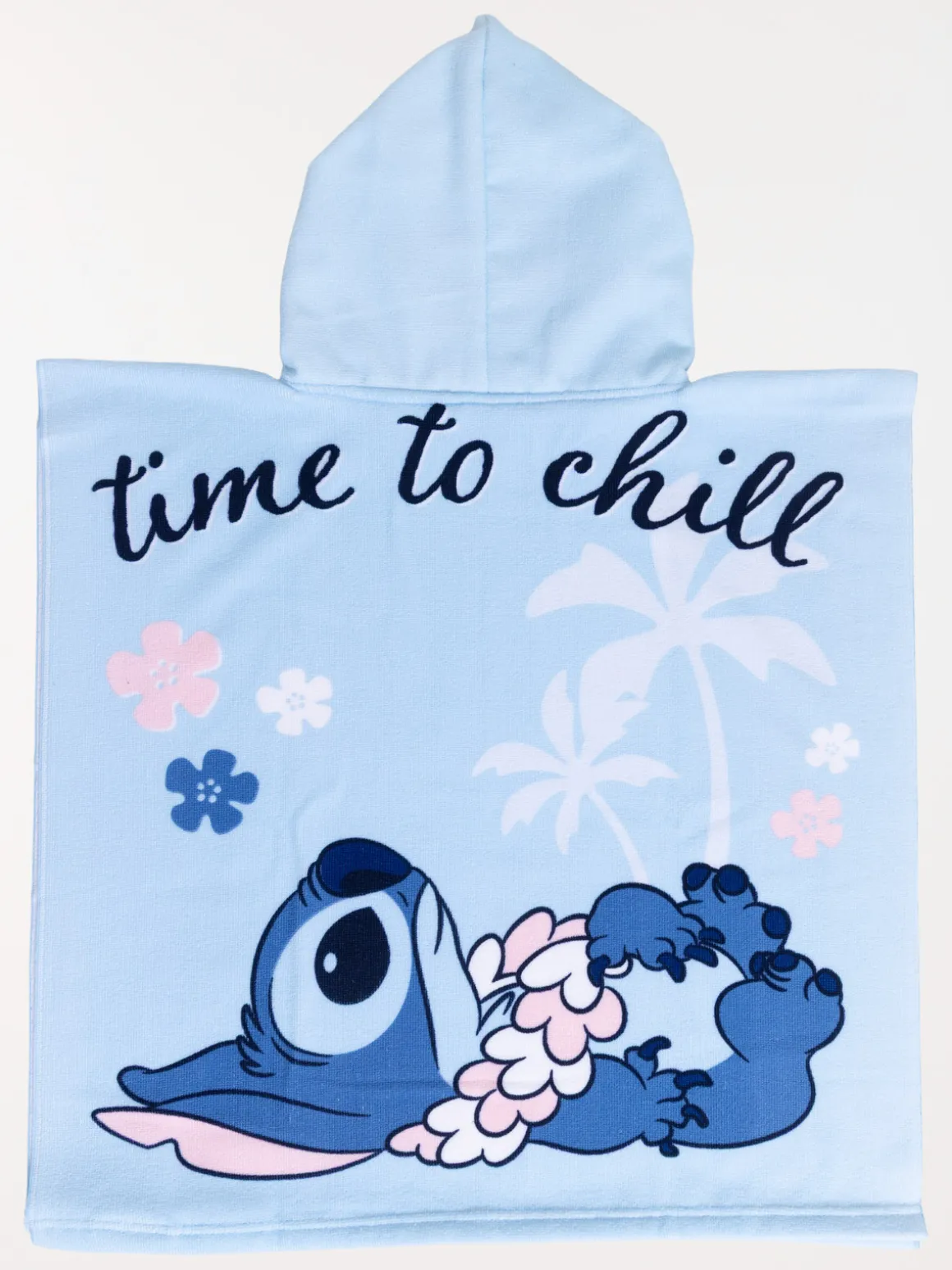 Poncho de plage Stitch 60x120 cm