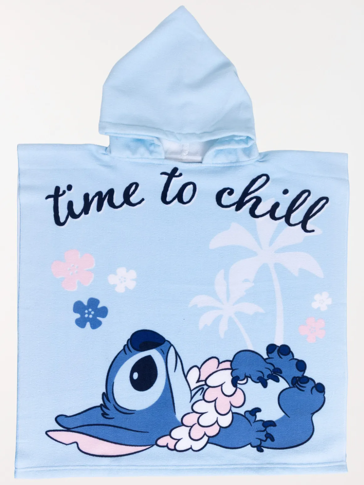 Poncho de plage Stitch 60x120 cm