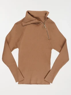 Pull à capuche cold brown fille (XXS-M)