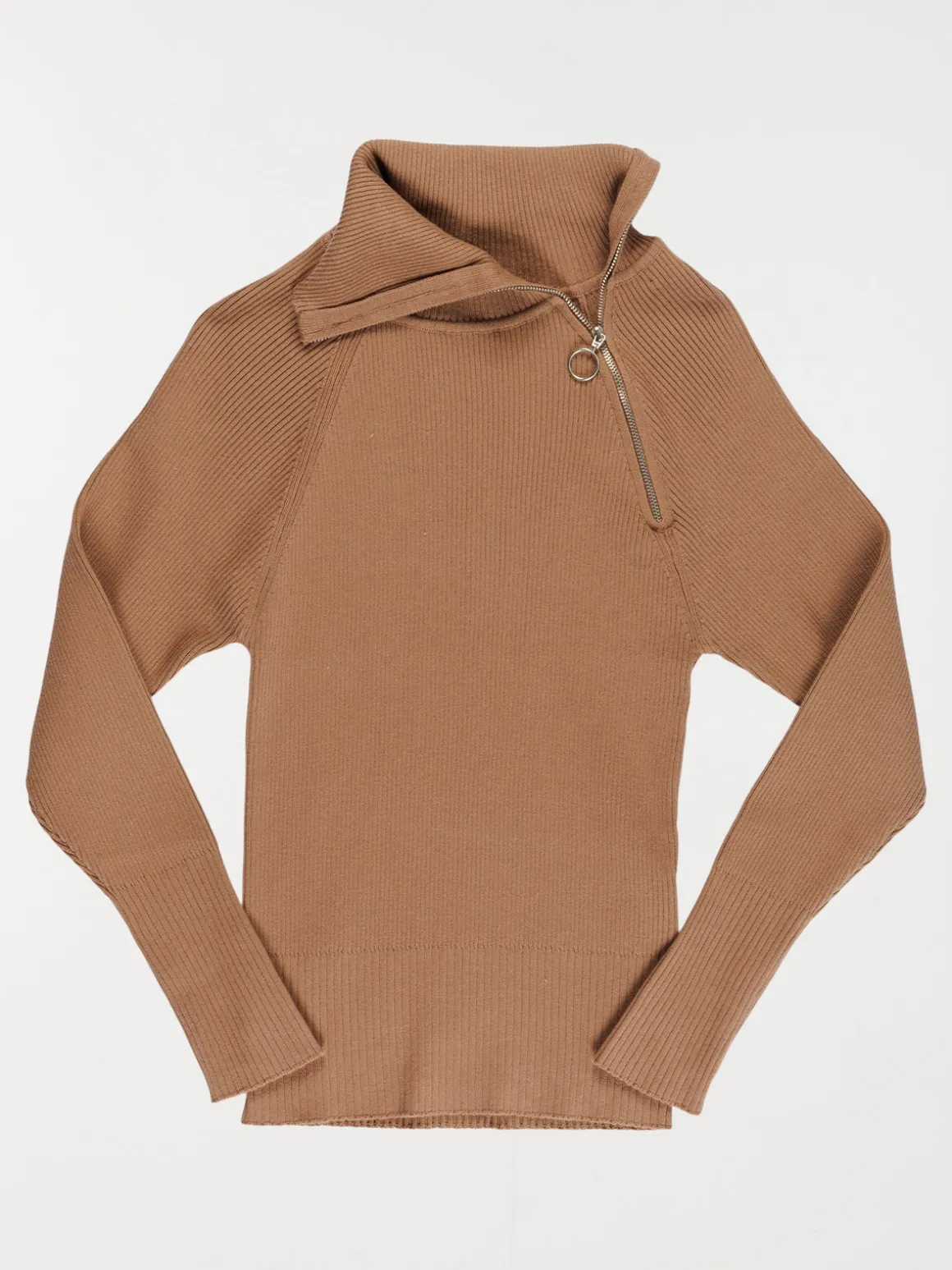 Pull à capuche cold brown fille (XXS-M)