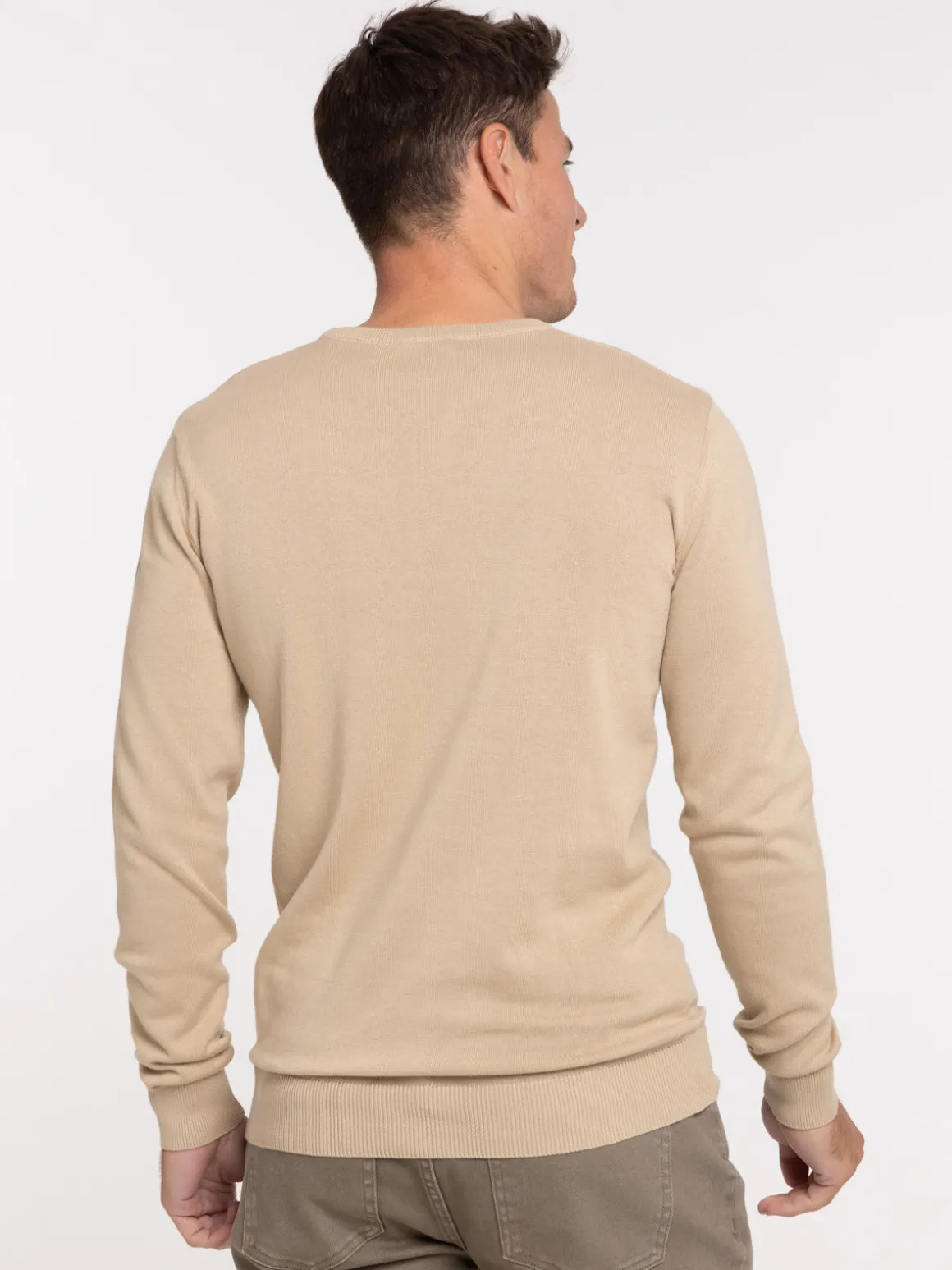 Pull 100% coton desert homme