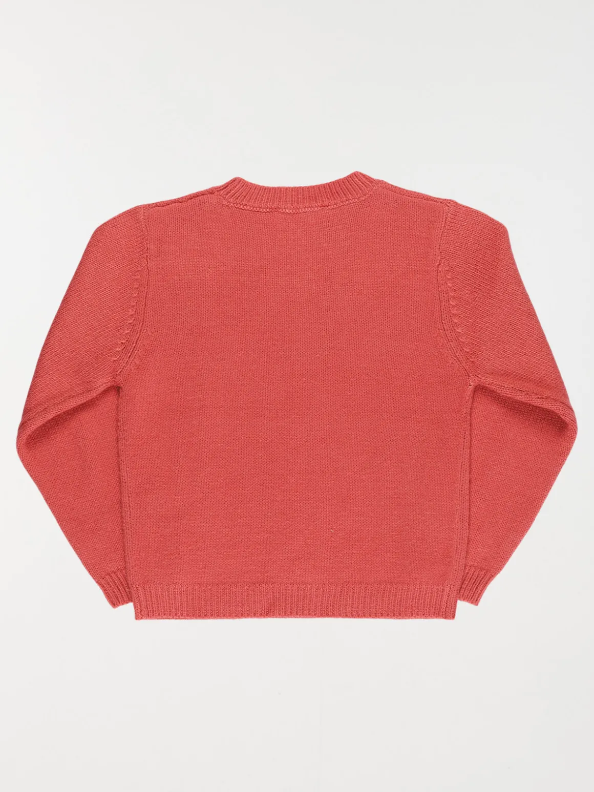 Pull broderies fleurs fille (3-12A)