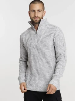 Pull col camionneur homme