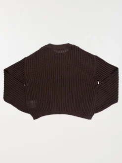 Pull col rond ajouré fille (XXS-M)