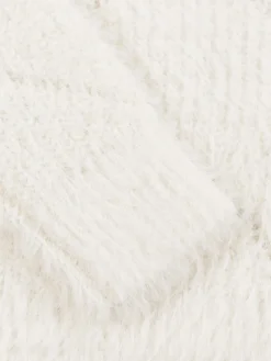 Pull col rond écru fille (3-12A)