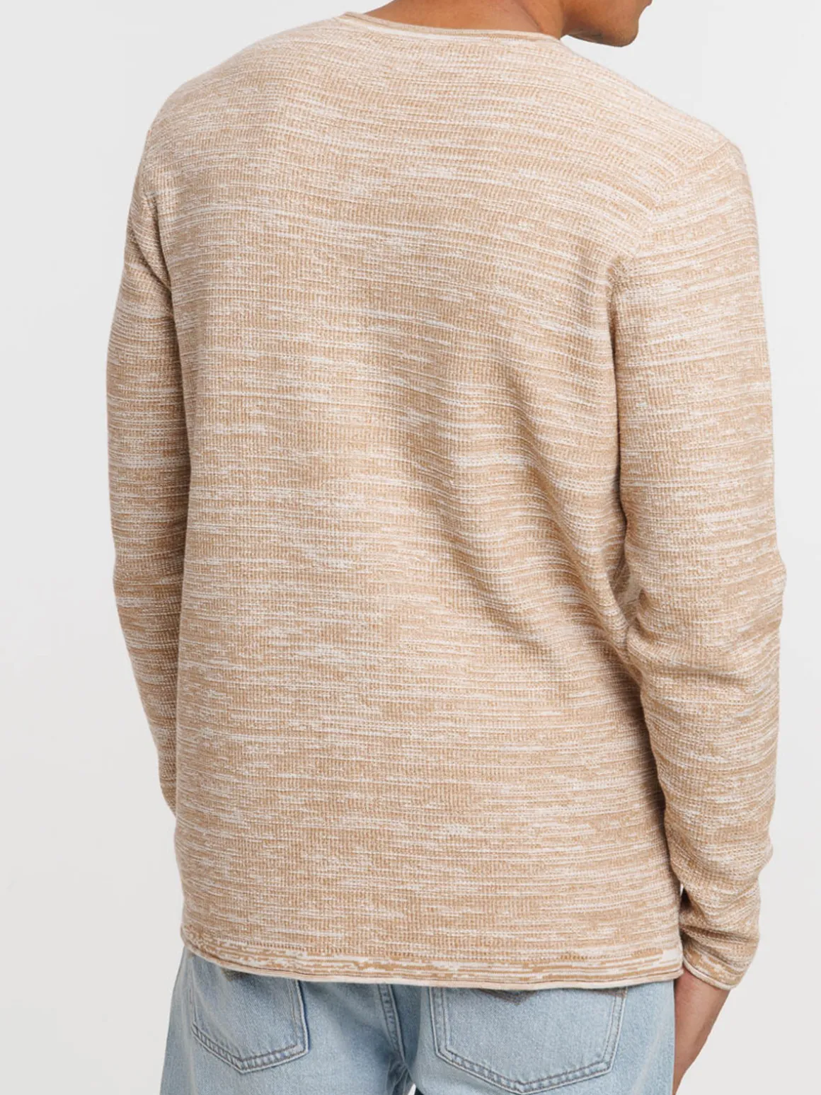 Pull col rond dune homme