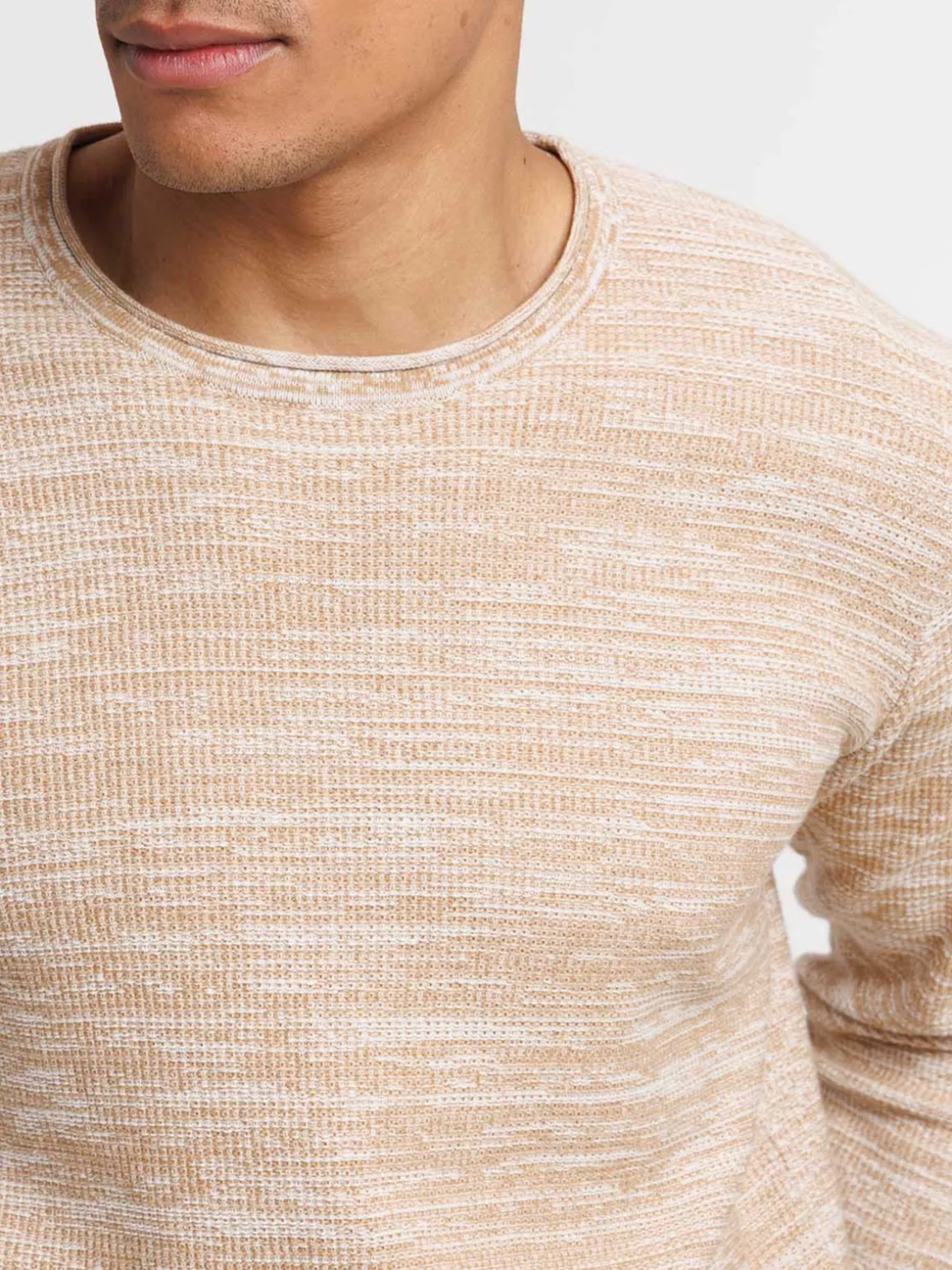 Pull col rond dune homme