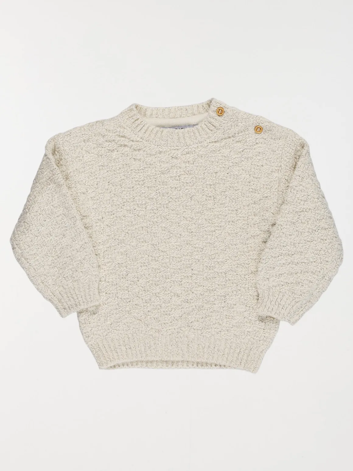 Pull col rond garçon (3-36M)
