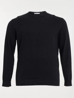 Pull col rond grande taille homme